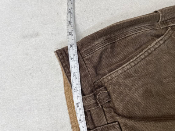 DUNHILL CARGO PANTS UTILITY BROWN MEN PRE OWNED L