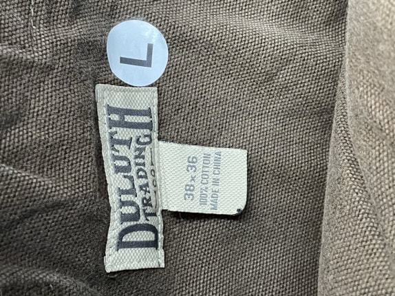 DUNHILL CARGO PANTS UTILITY BROWN MEN PRE OWNED L