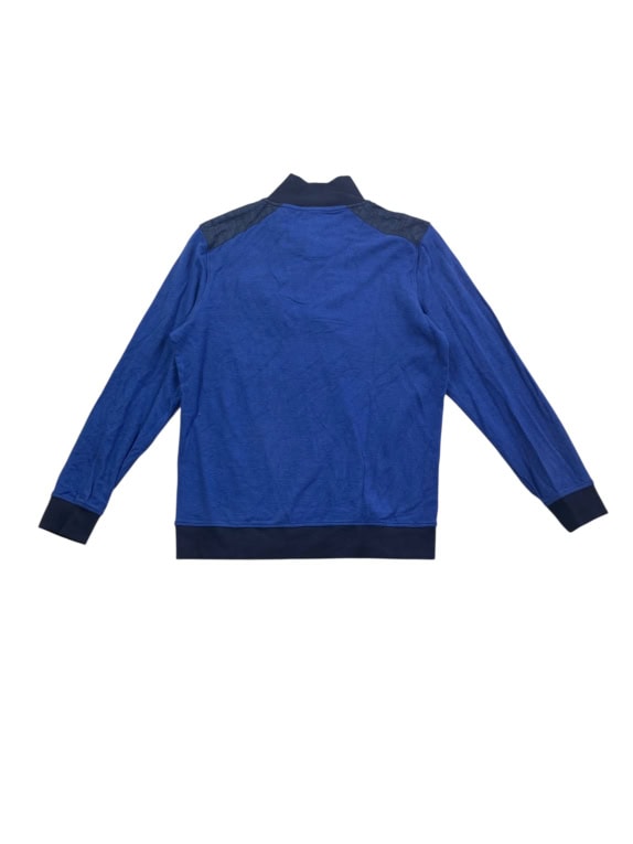 DUNMORE Μπλούζα Henley Casual Λογότυπο Κέντημα Μπλε Ανδρική L