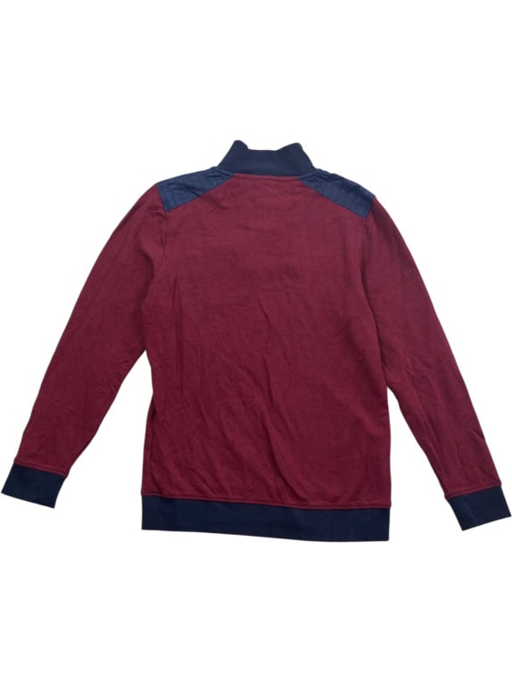 DUNMORE Polo casual con logo bordeaux da uomo M