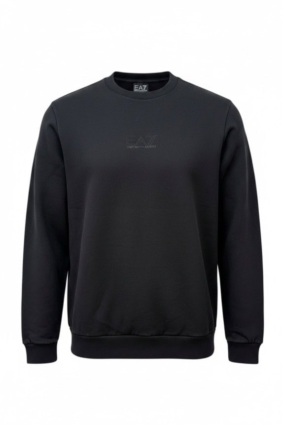 EA7 EMPORIO ARMANI ΚΡΟΥΝΕΚ ΦΟΥΤΕΡ MINIMAL ΜΑΥΡΟ ΑΝΤΡΙΚΟ PRE OWNED M