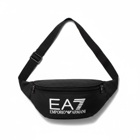 EA7 EMPORIO ARMANI ΤΣΑΝΤΑΚΙ ΜΕΣΗΣ STREETWEAR ΜΑΥΡΟ UNISEX PRE OWNED