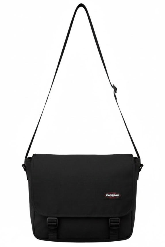 EASTPAK MESSENGER BAG MINIMAL NERO UNISEX PRE OWNED