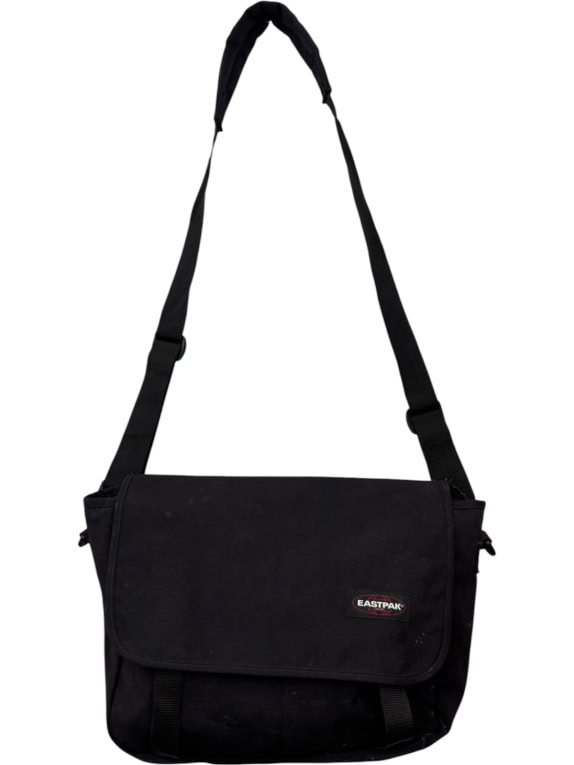 EASTPAK MESSENGER BAG MINIMAL NERO UNISEX PRE OWNED