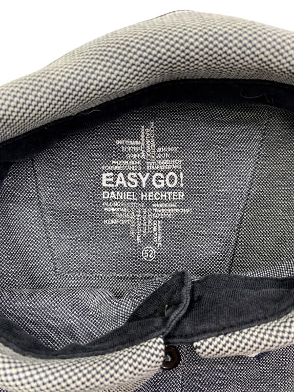 Easy Go Daniel Hechter Polo Maglietta Grigia da Uomo L