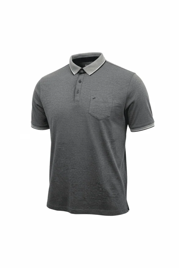 Easy Go Daniel Hechter Polo Maglietta Grigia da Uomo L