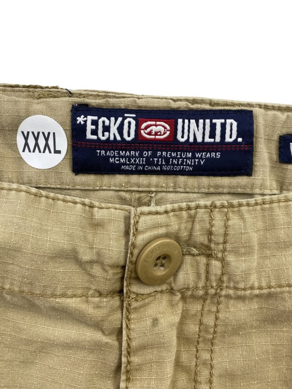 ECKO UNLTD CARGO ΒΕΡΜΟΥΔΑ UTILITY BEIGE ΑΝΤΡΙΚΟ PRE OWNED 3XL
