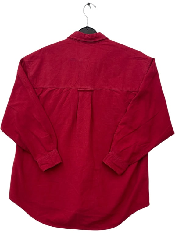 EDDIE BAUER ΠΟΥΚΑΜΙΣΟ ΜΑΚΡΥΜΑΝΙΚΟ VINTAGE ΚΟΚΚΙΝΟ ΑΝΤΡΙΚΟ M pre-owned