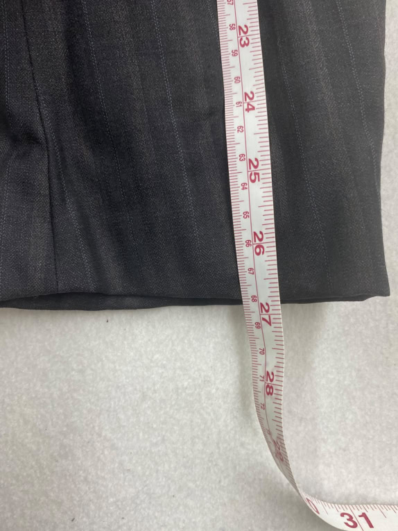 Eddie Bauer Blazer gessato grigio da uomo L