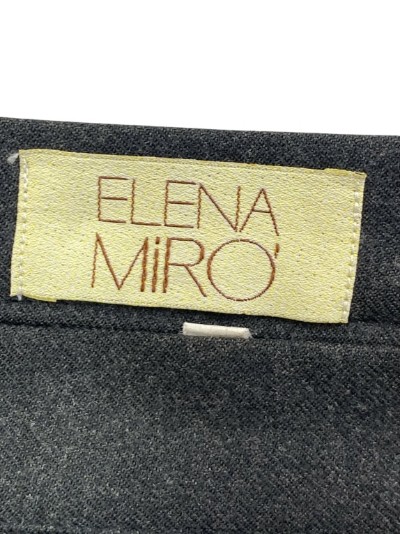 Elena Mirò Φούστα Pencil Ανθρακί Γυναικεία XL