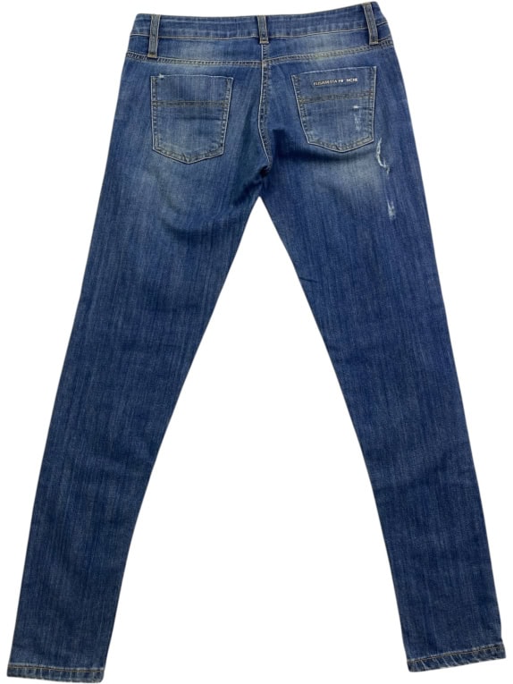 ELISABETTA FRANCHI JEANS ΠΑΝΤΕΛΟΝΙ J J31585 VINTAGE ΣΚΙΣΙΜΑΤΑ ΜΠΛΕ ΓΥΝΑΙΚΕΙΟ S