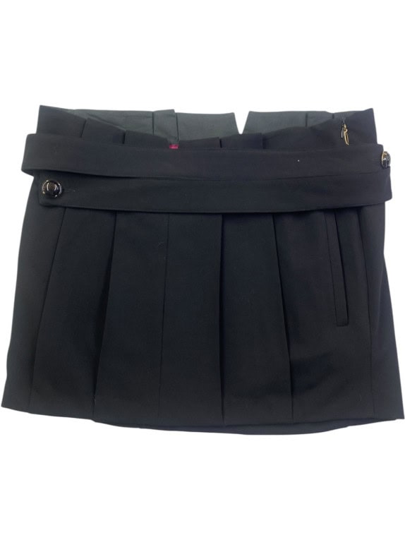 ELISABETTA FRANCHI ΠΛΙΣΕ ΦΟΥΣΤΑ MINIMAL ΜΑΥΡΗ ΓΥΝΑΙΚΕΙΑ PRE OWNED L
