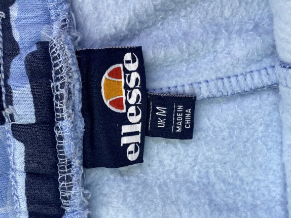 ELLESSE ΑΝΔΡΙΚΟ SHORTS CAMO ΜΠΛΕ PRE OWNED M