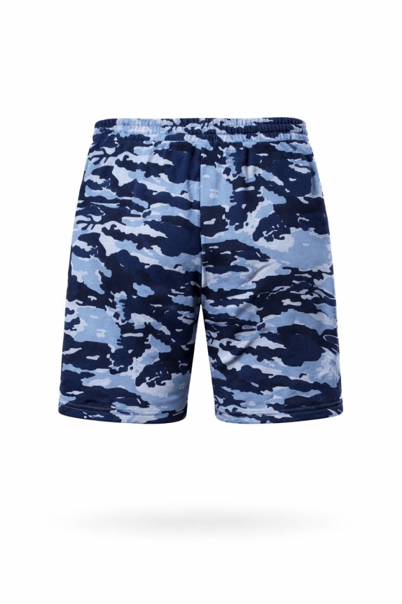ELLESSE ΑΝΔΡΙΚΟ SHORTS CAMO ΜΠΛΕ PRE OWNED M