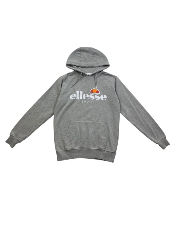 ELLESSE ΦΟΥΤΕΡ ΜΕ ΚΟΥΚΟΥΛΑ LOGO SPORT ΓΚΡΙ ΑΝΤΡΙΚΟ M