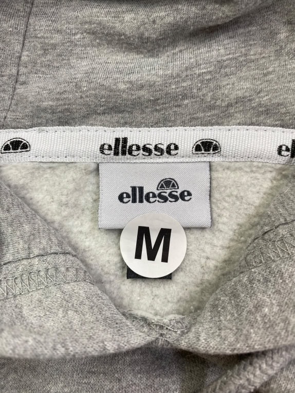 ELLESSE ΦΟΥΤΕΡ ΜΕ ΚΟΥΚΟΥΛΑ LOGO SPORT ΓΚΡΙ ΑΝΤΡΙΚΟ M