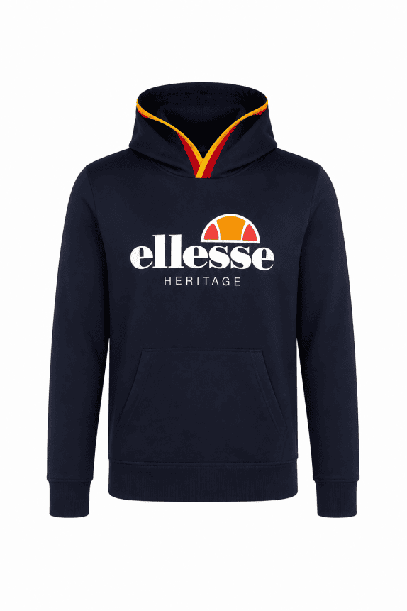 ELLESSE HOODIE STREETWEAR NAVY ΑΝΤΡΙΚΟ PRE OWNED XL