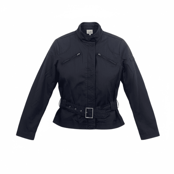 Ellesse Μπουφάν Jacket Casual Logo Μαύρο Γυναικείο M