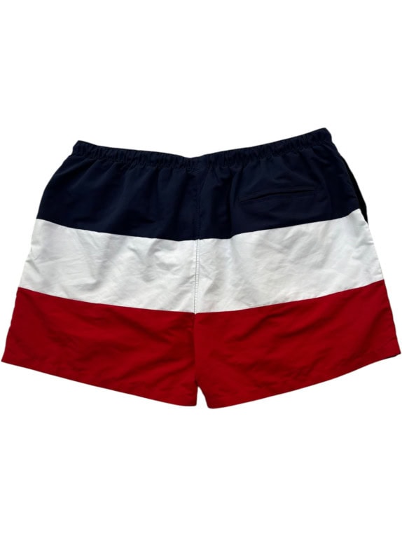 ELLESSE SWIM SHORTS COLORBLOCK NAVY WHITE RED ΑΝΤΡΙΚΟ PRE OWNED XXL