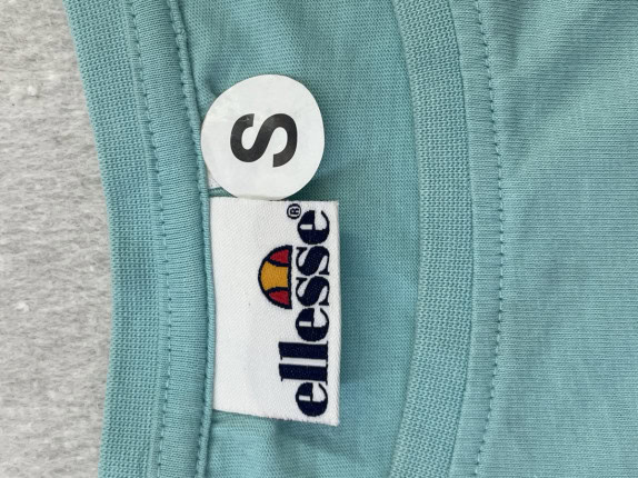 ELLESSE T SHIRT MINIMAL MENTA UNISEX PRE OWNED S