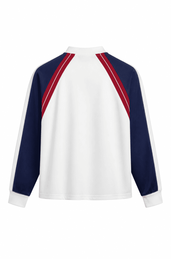 ELLESSE TRACK JACKET RETRO WHITE MALE PRE OWNED M