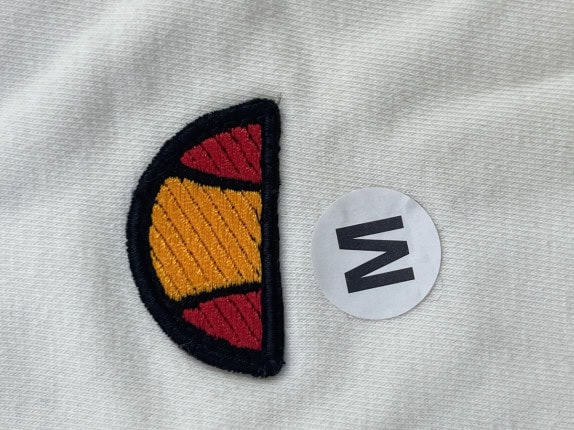 ELLESSE TRACK JACKET RETRO WHITE MALE PRE OWNED M