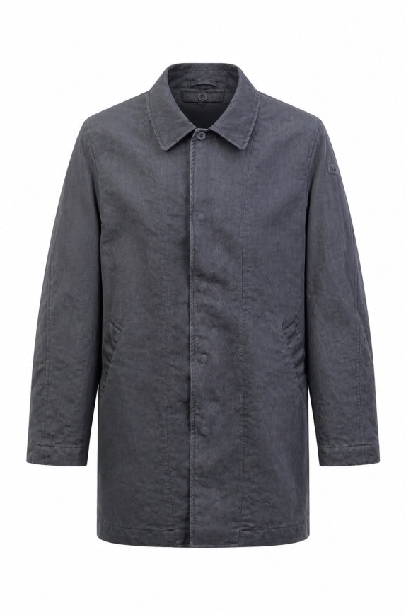 EMPORIO ARMANI ΠΑΛΤΟ MINIMAL ΓΚΡΙ ΑΝΤΡΙΚΟ PRE OWNED M