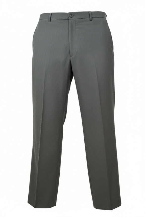EMPORIO ARMANI TROUSERS CLEAN GREY MEN PRE OWNED L