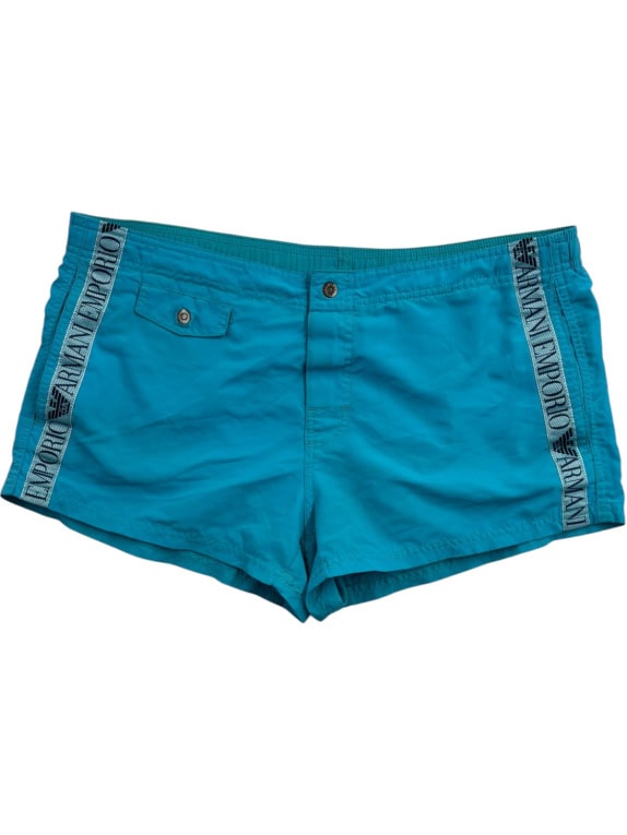 EMPORIO ARMANI SWIM SHORTS MINIMAL ΤΙΡΚΟΥΑΖ ΑΝΤΡΙΚΟ PRE OWNED