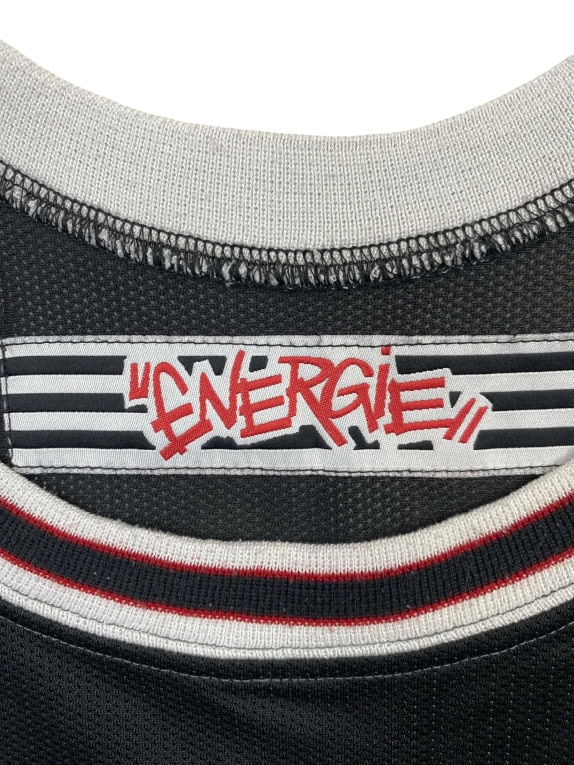 Energie Basketball Jersey Black with Print XL/2XL
