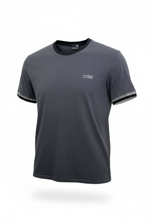 ENERGIE T-SHIRT VINTAGE DAILY BASIC GRIGIO UOMO M