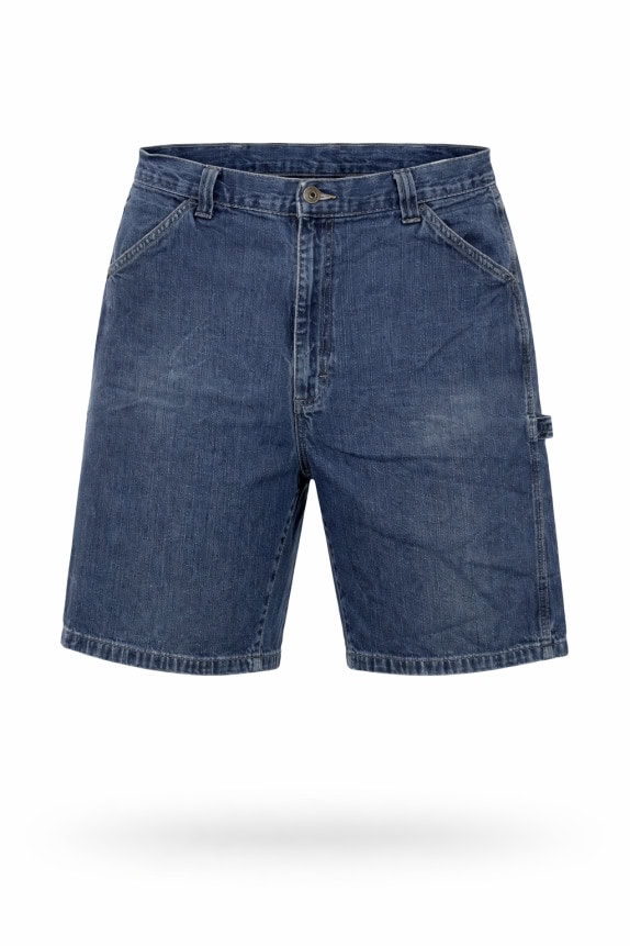 ENGINEERED GARMENTS SHORTS VINTAGE WASHED BLU UOMO PRE OWNED L