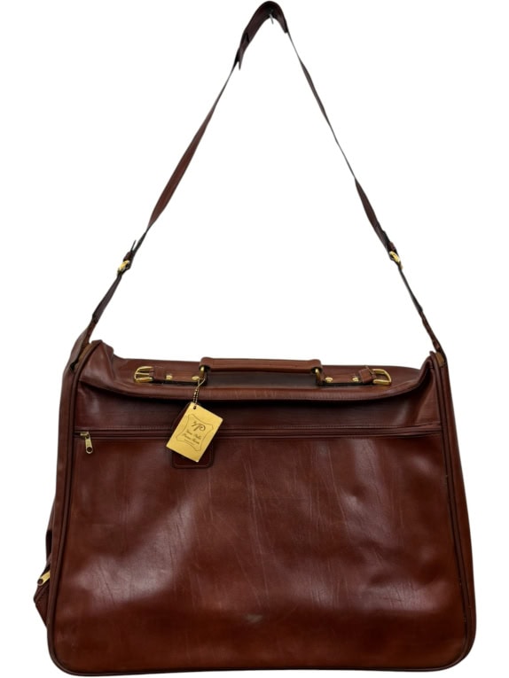 ENRICO LALLIANO GARMENT BAG CLASSIC ΚΑΦΕ UNISEX PRE OWNED