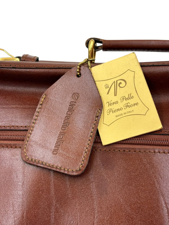 ENRICO LALLIANO GARMENT BAG CLASSIC ΚΑΦΕ UNISEX PRE OWNED