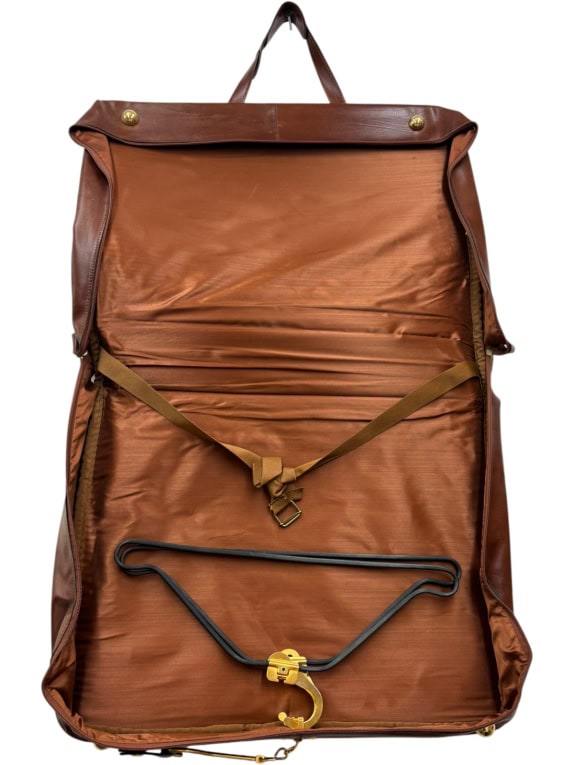 ENRICO LALLIANO GARMENT BAG CLASSIC ΚΑΦΕ UNISEX PRE OWNED