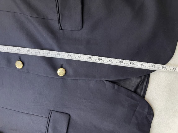 BURBERRY BLAZER CLASSIC NAVY UOMO PRE OWNED