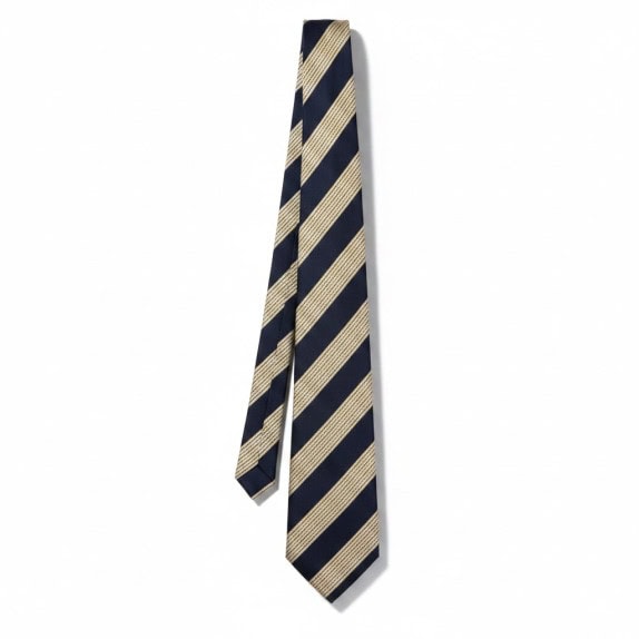 ERMENEGILDO ZEGNA ΓΡΑΒΑΤΑ ΚΛΑΣΙΚΗ NAVY ΜΠΕΖ ΑΝΤΡΙΚΟ PRE OWNED