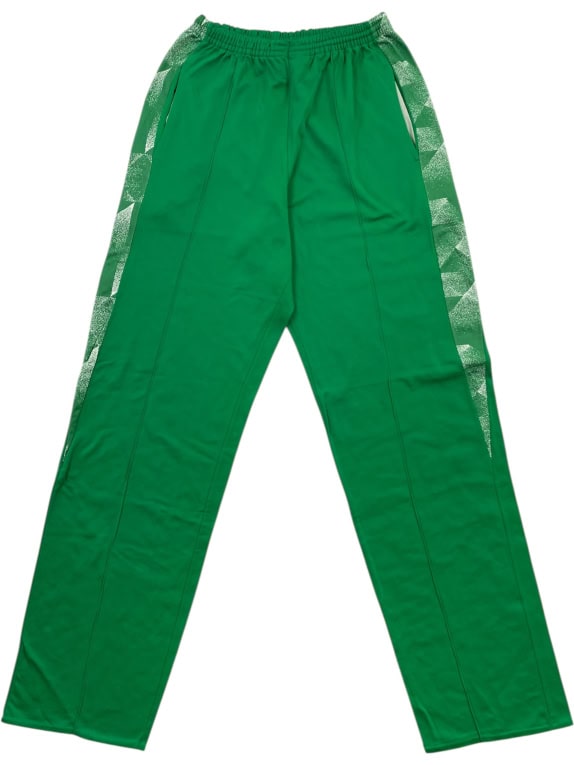 ERREA Σετ Φόρμας (Tracksuit) Vintage Fiera Milano Λογότυπο Πράσινο Ανδρικό Large