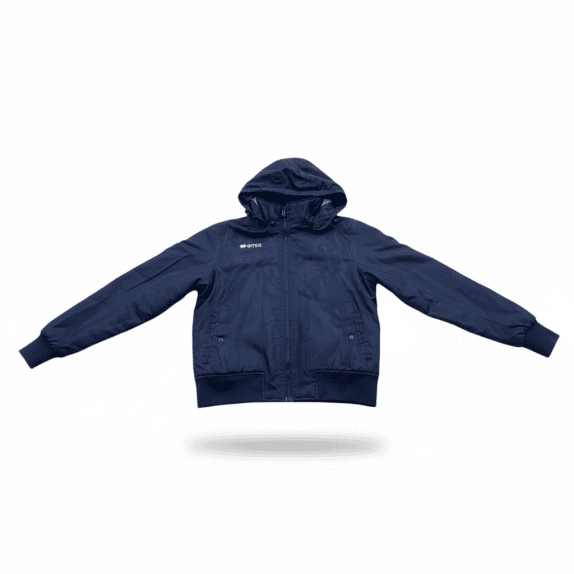 Giacca con cappuccio Erreà Casual Logo Blu da uomo XS