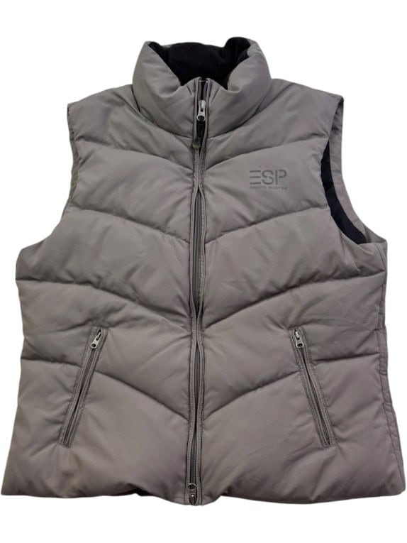 ESPRIT SPORTS ΑΜΑΝΙΚΟ PUFFER ΜΠΟΥΦΑΝ SPORTSWEAR STONE GREY ΓΥΝΑΙΚΕΙΟ PRE OWNED M