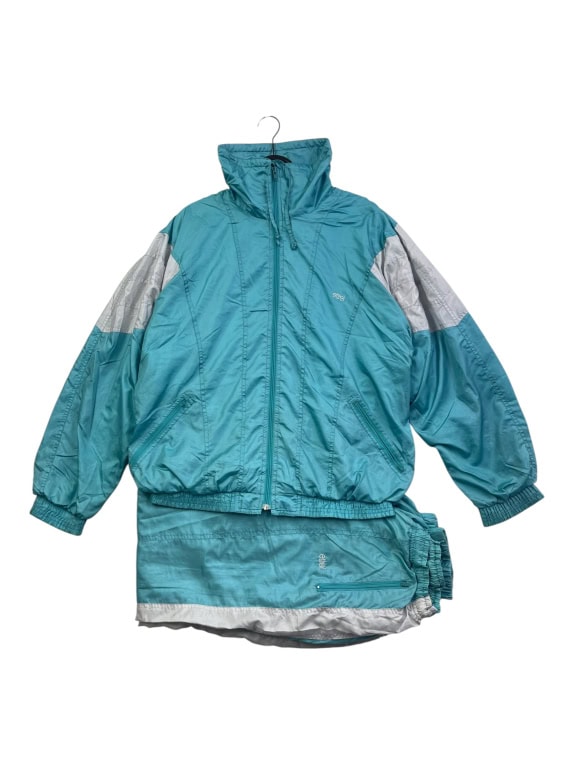 Etirel Φόρμα Σετ Tracksuit Vintage Λογότυπο Τιρκουάζ Γυναικείο M