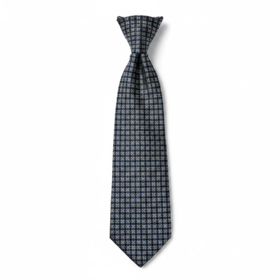 ETRO CRAVATTA CLASSICA BLU UOMO PRE OWNED