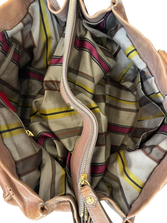 ETRO ΤΣΑΝΤΑ ΧΕΙΡΟΣ PAISLEY ΚΑΦΕ ΓΥΝΑΙΚΕΙΟ PRE OWNED