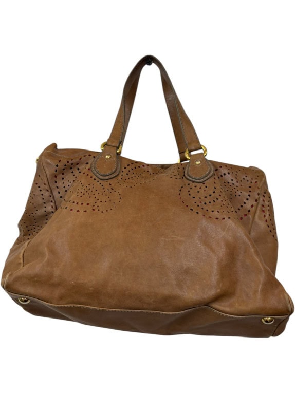 ETRO ΤΣΑΝΤΑ ΧΕΙΡΟΣ PAISLEY ΚΑΦΕ ΓΥΝΑΙΚΕΙΟ PRE OWNED