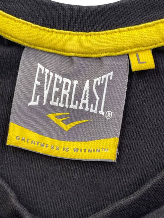 EVERLAST GRAFFIC TEE SPORTSWEAR BLACK ΑΝΤΡΙΚΟ PRE OWNED L