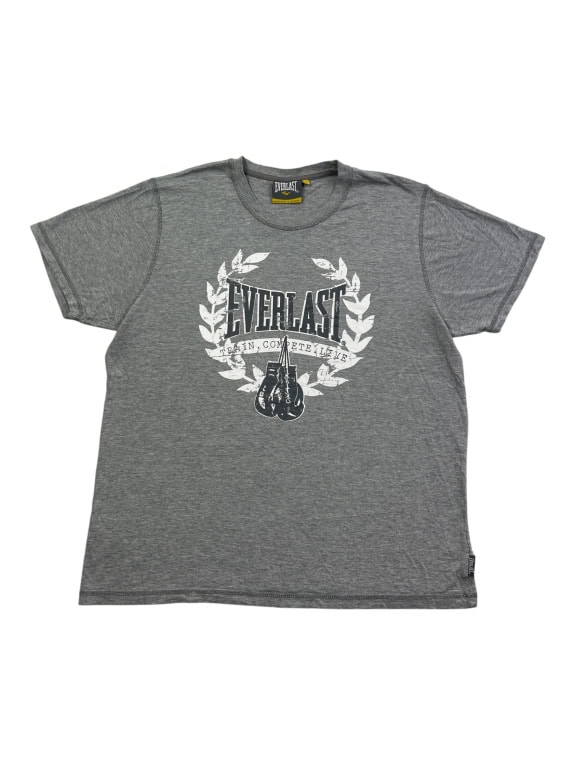 EVERLAST T-SHIRT LOGO ΓΚΡΙ UNISEX M