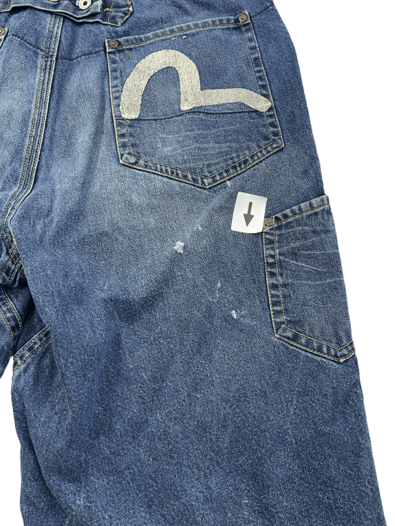 EVISU ΤΖΙΝ ΣΟΡΤΣ VINTAGE BLUE ΑΝΤΡΙΚΟ PRE OWNED XXL