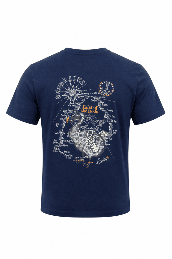 VINTAGE EXOTICA T SHIRT GRAPHIC NAVY UNISEX PRE OWNED M