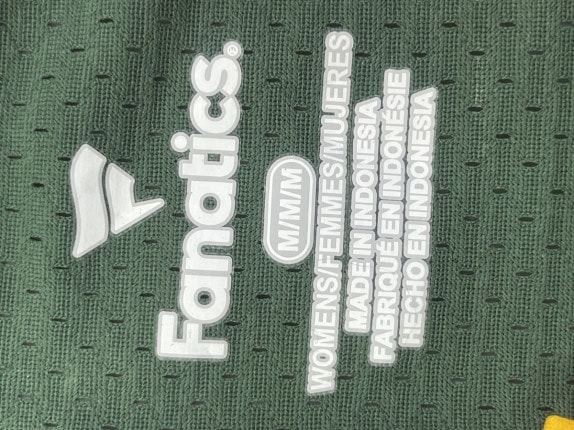FANATICS FOOTBALL JERSEY ATHLETIC GREEN ΓΥΝΑΙΚΕΙΟ PRE OWNED M