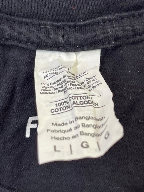 FANATICS ΓΡΑΦΙΚΟ TEE SPORTSWEAR ΜΑΥΡΟ ΑΝΤΡΙΚΟ PRE OWNED L